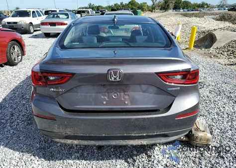 2021 Honda Insight Ex from USA, damaged, VIN 19XZE4F55ME010524